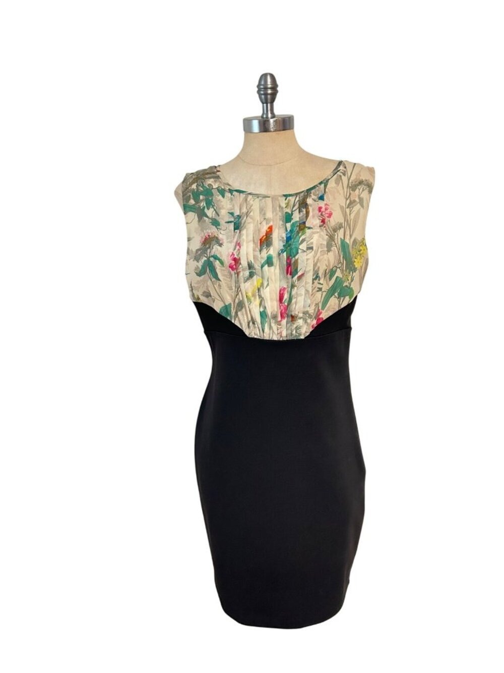Ted Baker Sammya Floral Stretch Bodycon Pencil Dress US 8